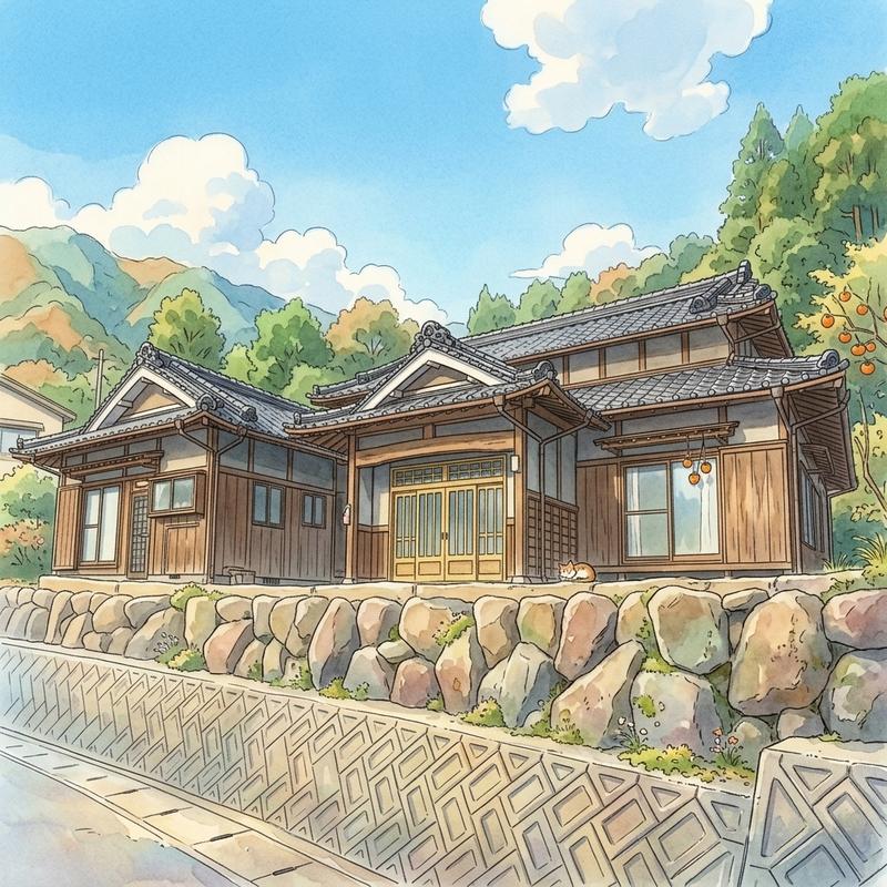 Rénovation d'une Akiya à Shikoku
