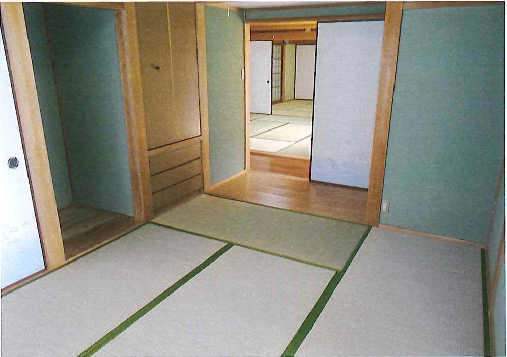 Chambre japonaise et placard fusuma