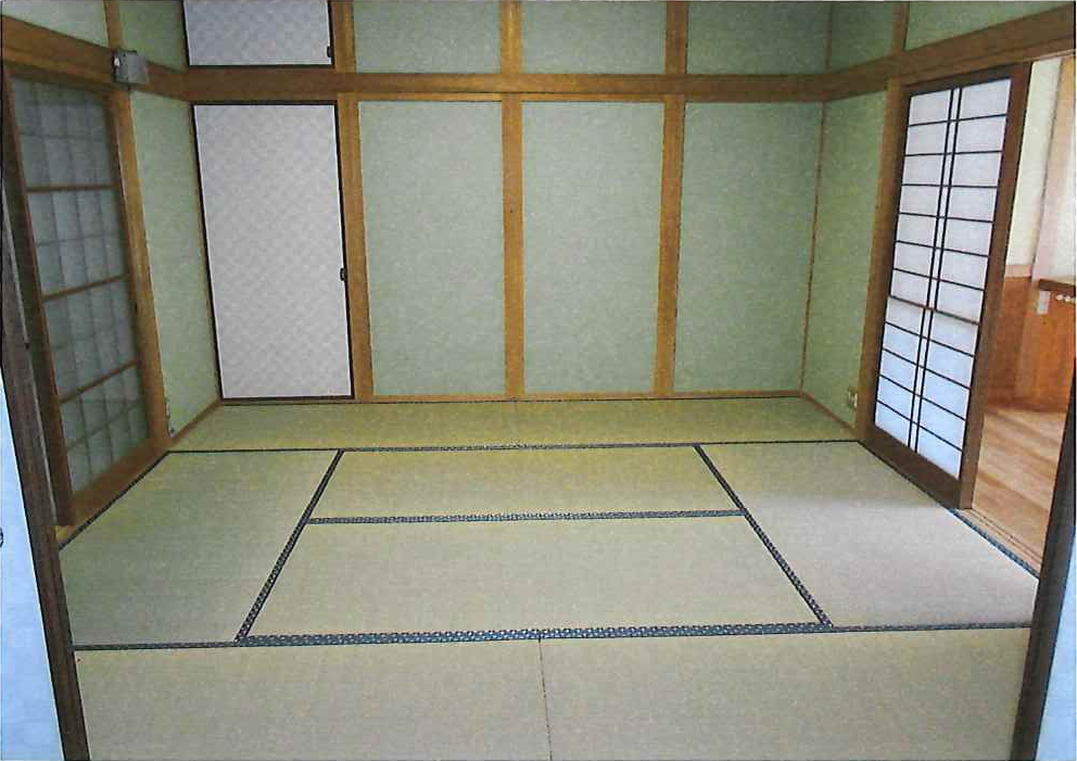 Chambre japonaise centrale (6 tatamis)